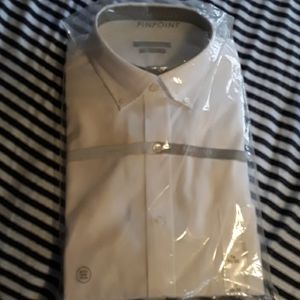 Fitted button down dress shirt